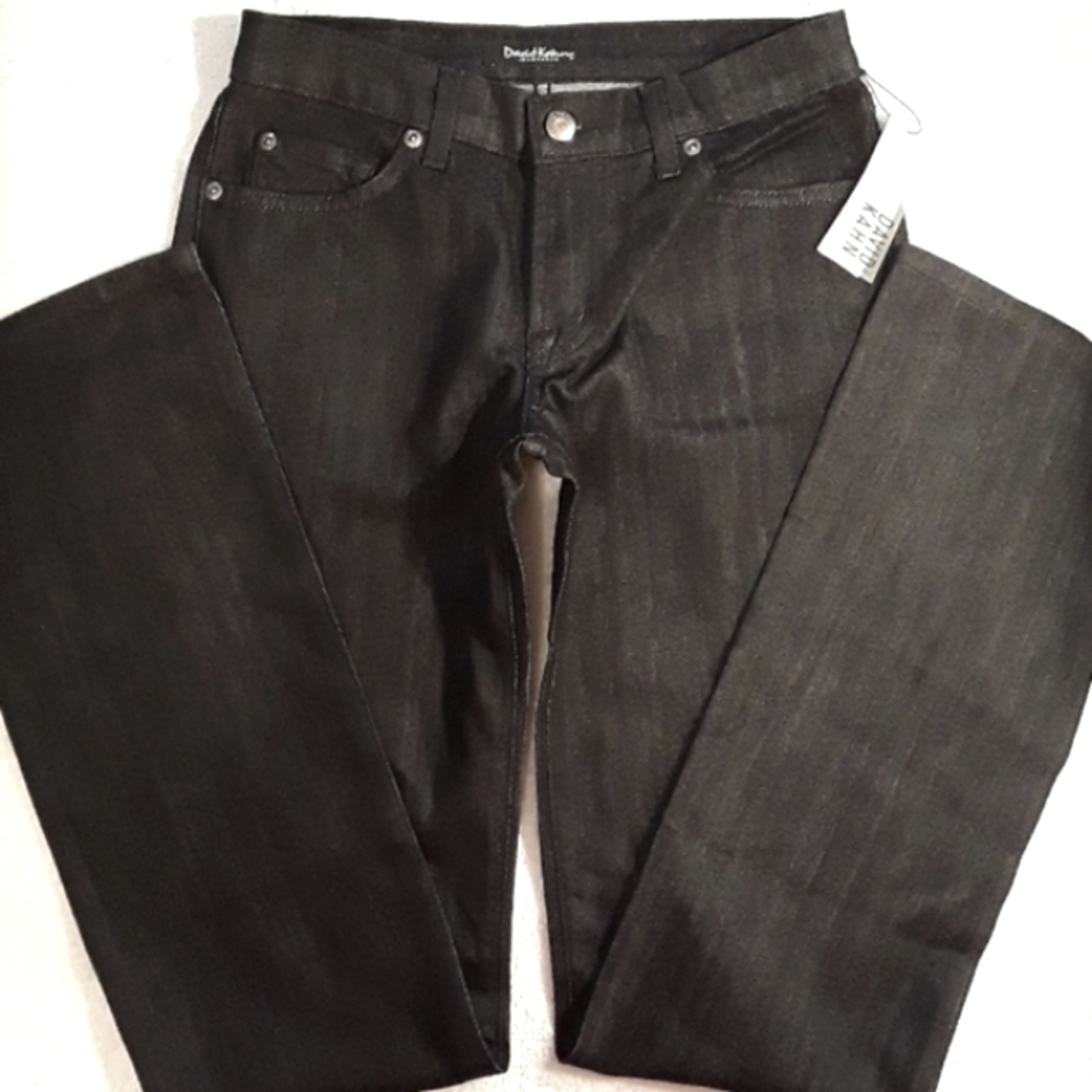 🆕️David Kahn Coal Bootcut Jeans. Women's Size: Waist 02x34 Inseam.